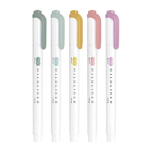 Subrayadores Mildliner Colores Calm (Individual)