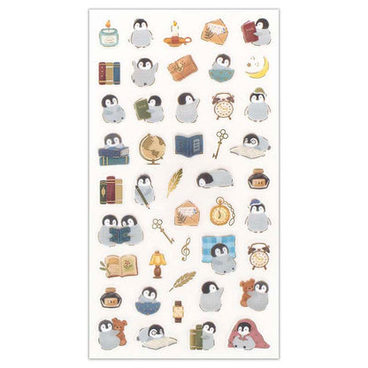 Stickers Mini Animal Penguin Night