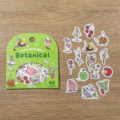Stickers Mini Animals Botanical