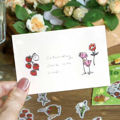 Stickers Mini Animals Botanical