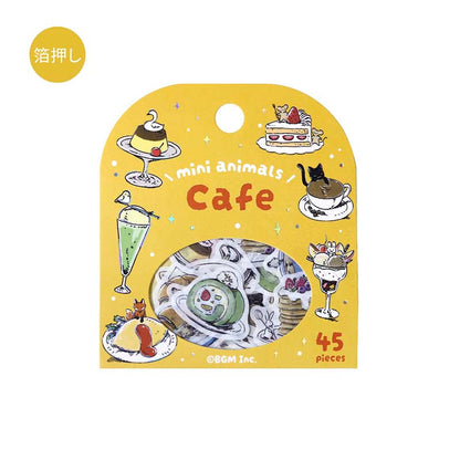 Stickers Mini Animals Cafe