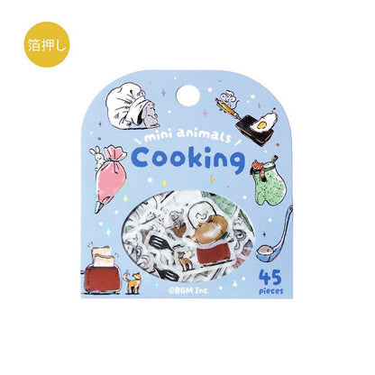Stickers Mini Animals Cooking