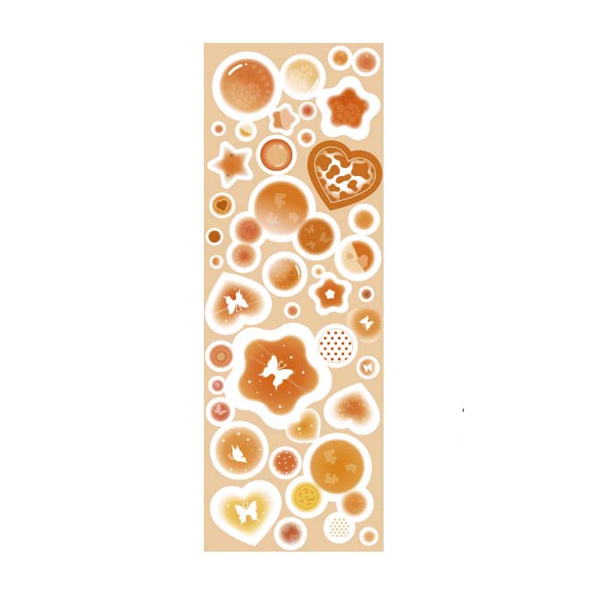 Stickers Misty Clouds Cloud Falling Moon