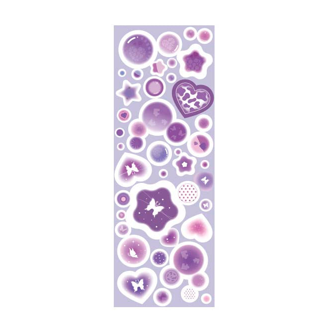 Stickers Misty Clouds Thousand Thoughts