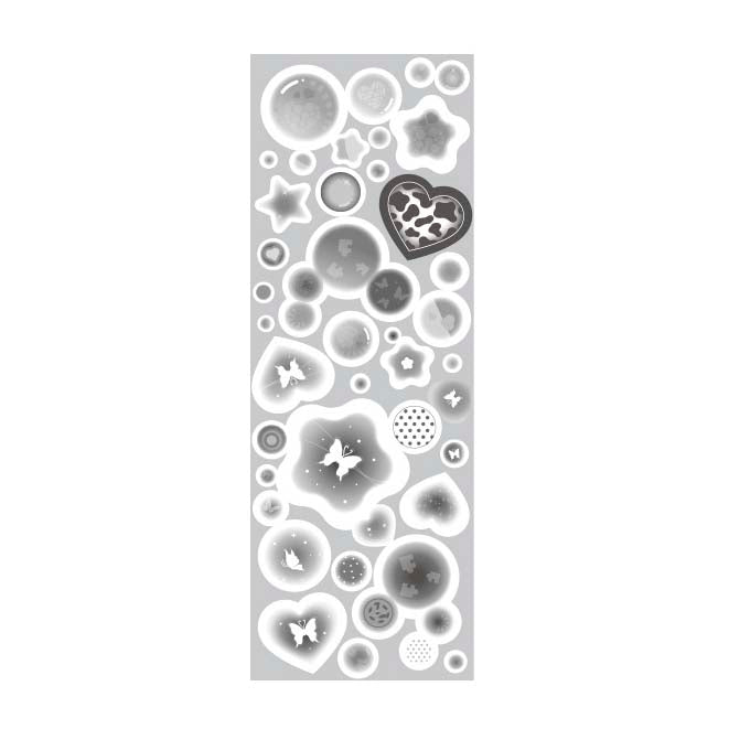 Stickers Misty Clouds Wind and Snow