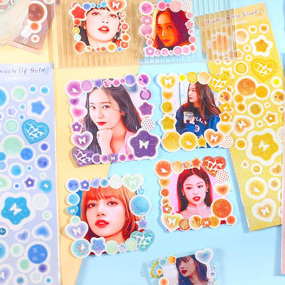 Stickers Misty Clouds Wind and Snow