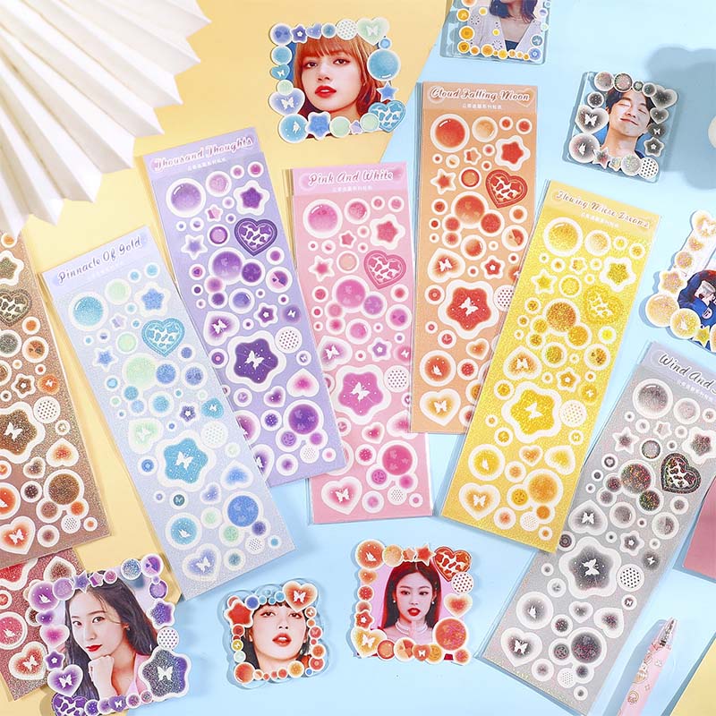 Stickers Misty Clouds Wind and Snow