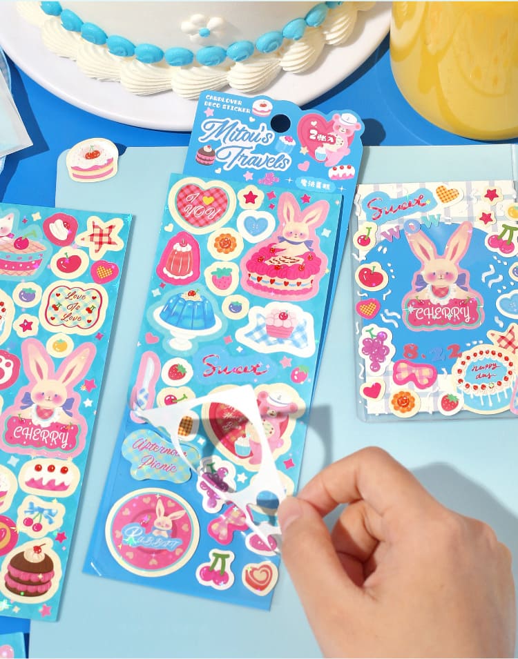 Stickers Mitou Travels Magic Cake