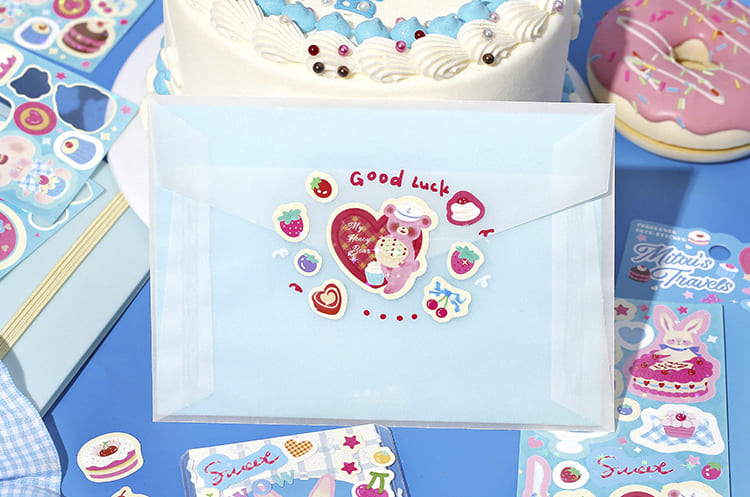 Stickers Mitou Travels Magic Cake