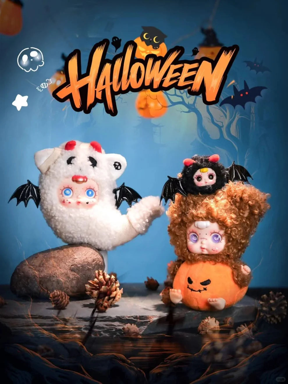 Blind Box Llavero MM Sugar Baby Night Elf Party Series Plushie