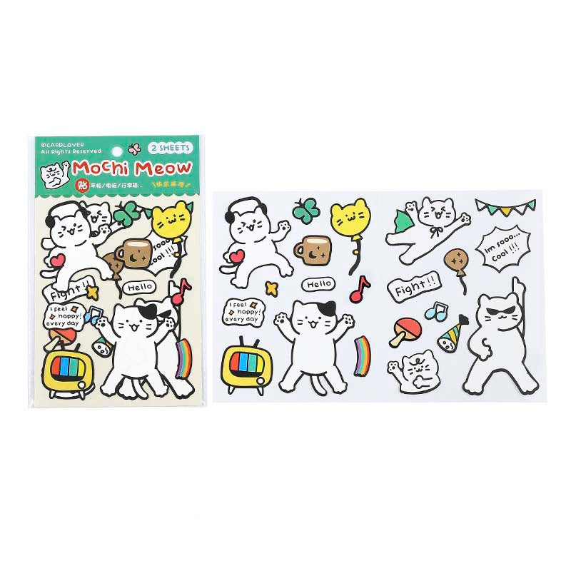 Stickers Mochi Meow Happy Dance