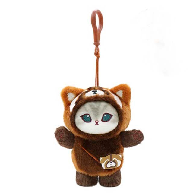 Llavero Peluche Mofusand Animal Costume 9 cm Lesser Panda