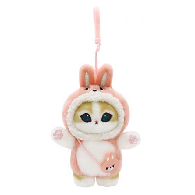Llavero Peluche Mofusand Animal Costume 9 cm Rabbit