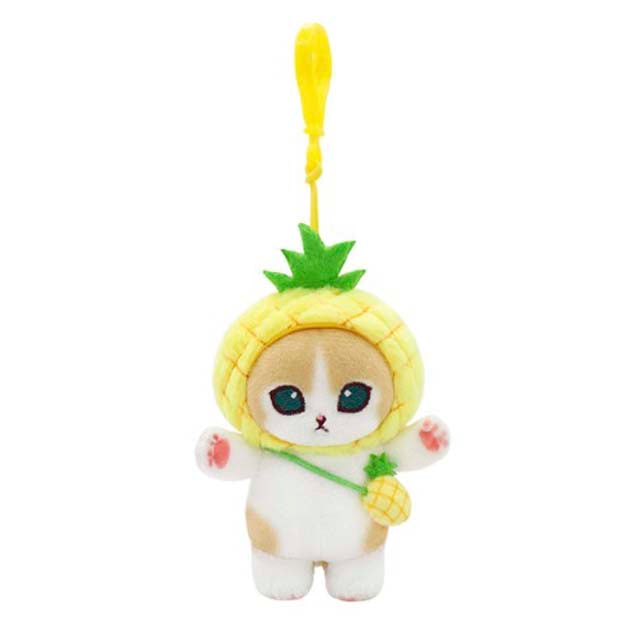 Llavero Peluche Mofusand Fruit Costume 9 cm Pineapple