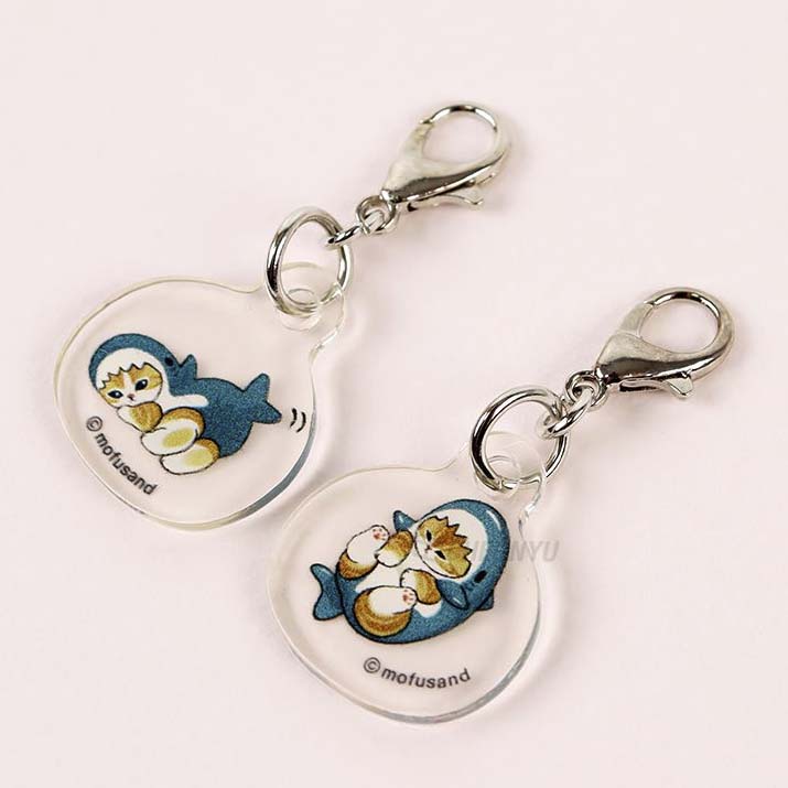 Colgante Mini Charm Mofusand Shark (2pc)