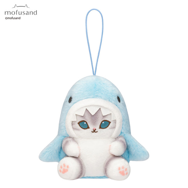 Llavero Peluche Mofusand Blue Shark 10cm