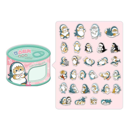 Stickers Mofusand Can Shark Cat