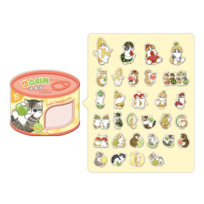 Stickers Mofusand Can Fruit Cat