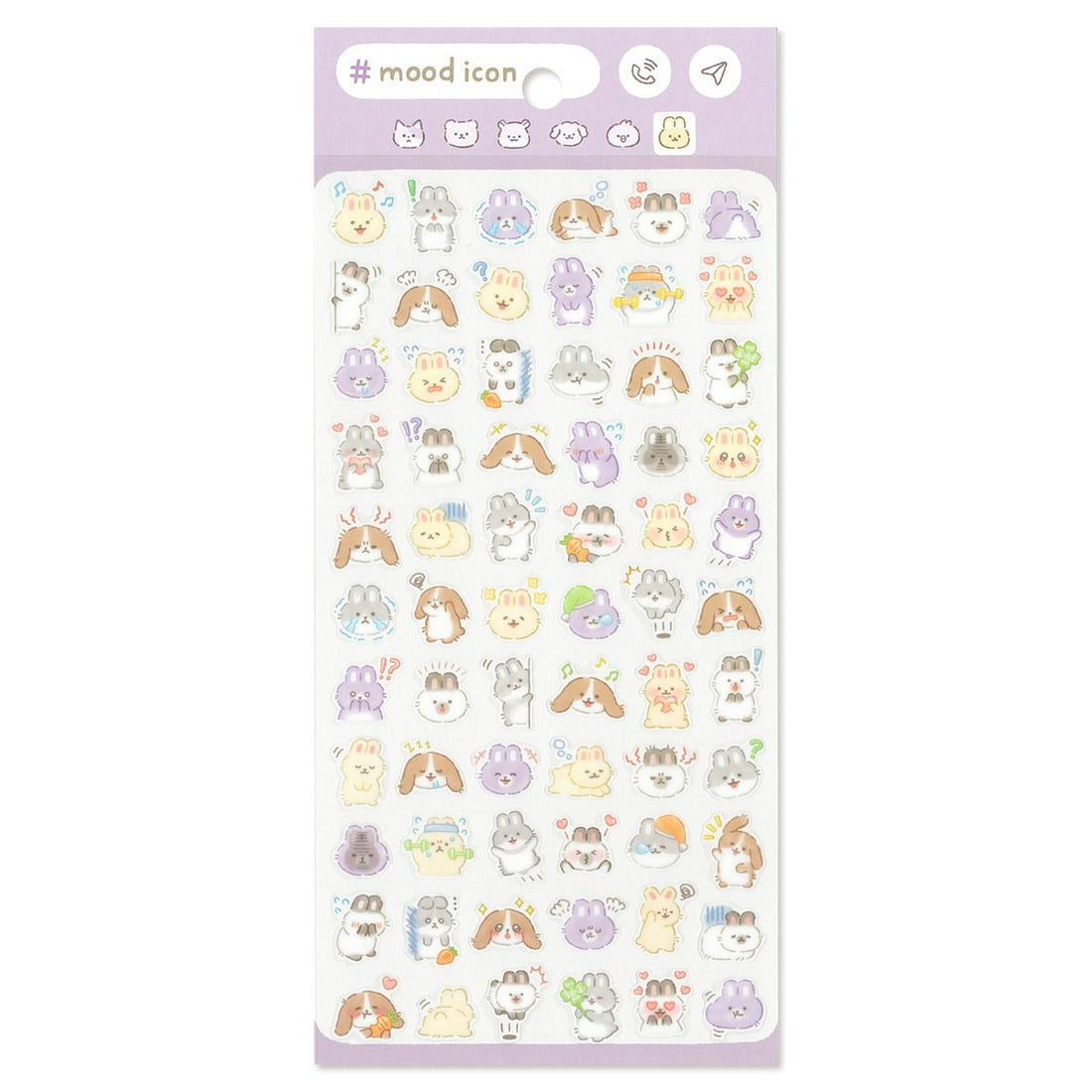 Stickers Mood Icon Rabbit