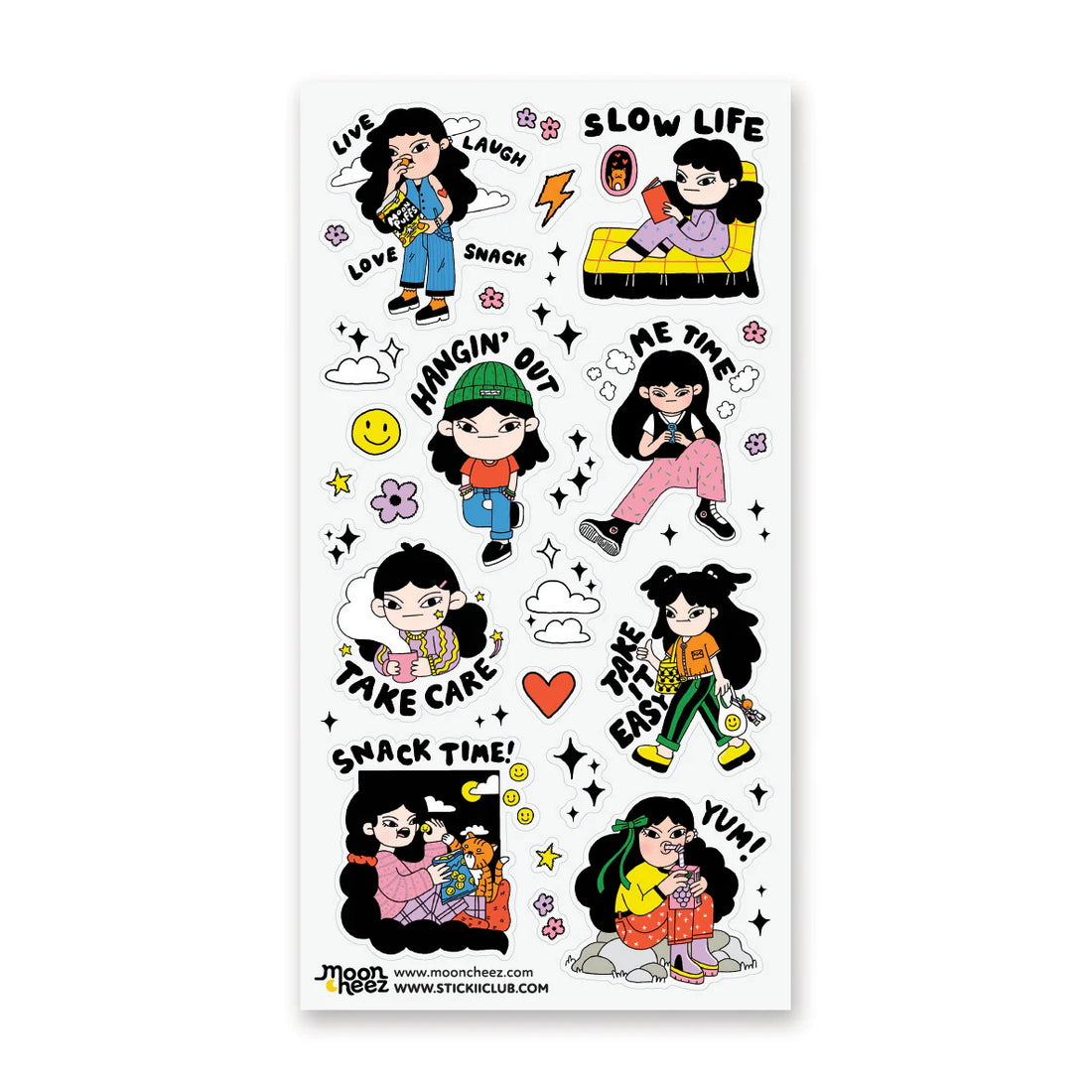 Stickers Take It Easy