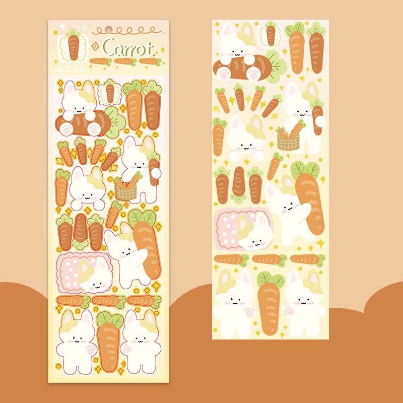 Stickers Most Cuteness Carrot