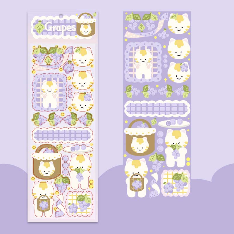 Stickers Most Cuteness Grapes