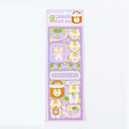 Stickers Most Cuteness Grapes