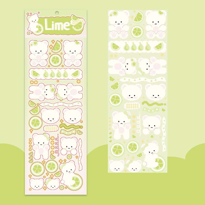 Stickers Most Cuteness Lime