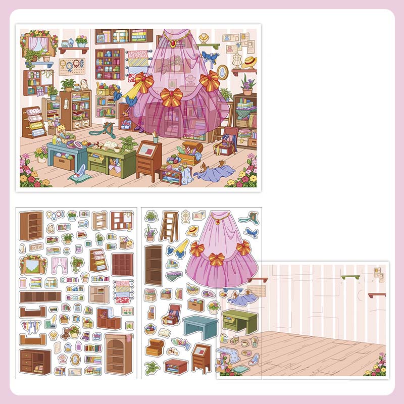 Stickers Escenario 3D My Little Room V16 Midnight Sewer