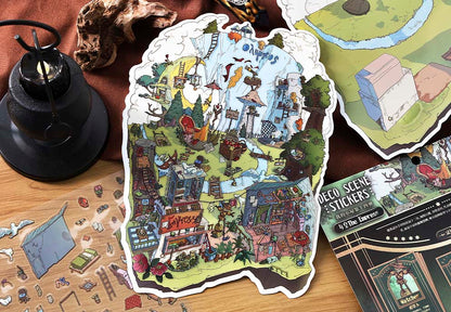 Stickers Escenario 3D My Little Room V14 The Empress