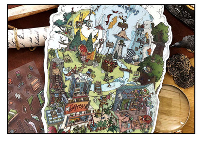 Stickers Escenario 3D My Little Room V14 The Empress