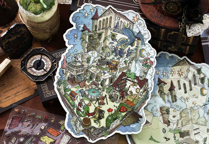 Stickers Escenario 3D My Little Room V14 The Fool
