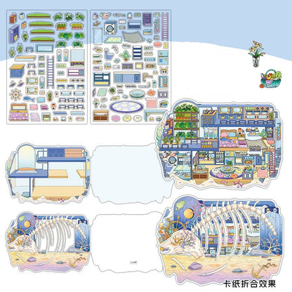 Stickers Escenario 3D My Little Room V7 Cave Refugee