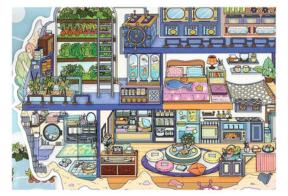 Stickers Escenario 3D My Little Room V7 Cave Refugee