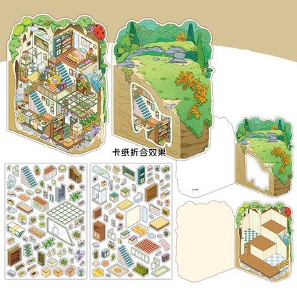 Stickers Escenario 3D My Little Room V7 Underground House