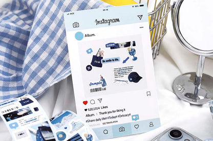 Stickers en Rollo My Inspiration Diary Mystique Letter