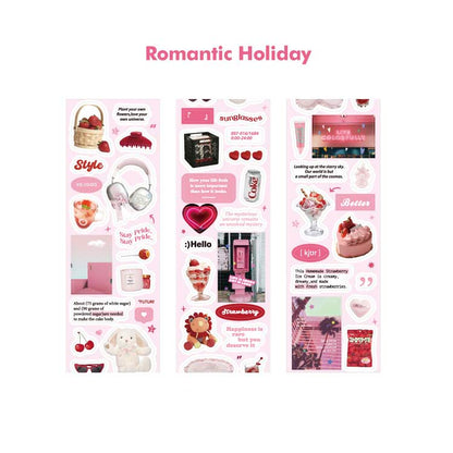 Stickers en Rollo My Inspiration Diary Romantic Holiday