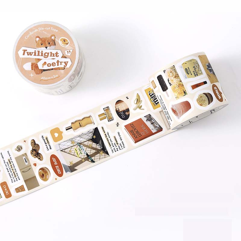 Stickers en Rollo My Inspiration Diary Twilight Poetry