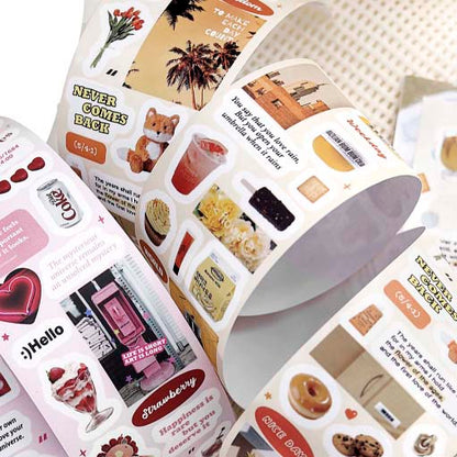 Stickers en Rollo My Inspiration Diary Twilight Poetry