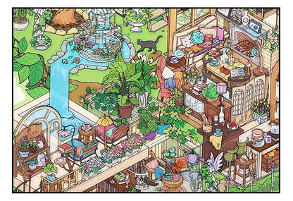 Stickers Escenario 3D My Little Room V5 Forest House