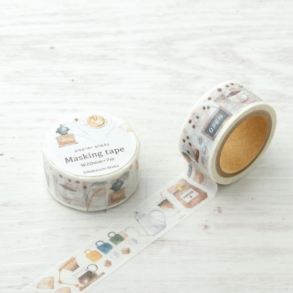 Washi Tape Nagauchi Waka Coffee