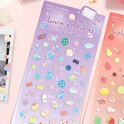 Stickers Natural Cute Friends Living Things