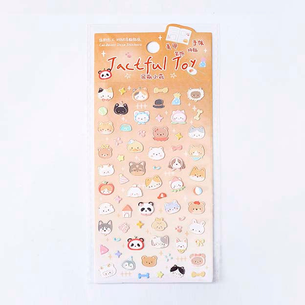 Stickers Natural Cute Friends Tactful Joy