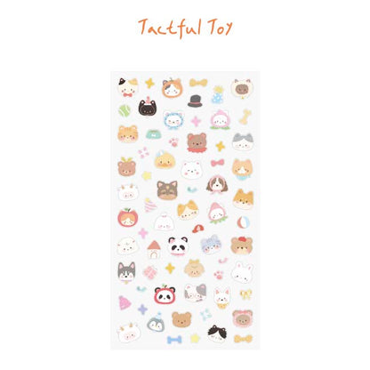 Stickers Natural Cute Friends Tactful Joy