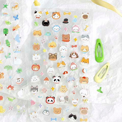 Stickers Natural Cute Friends Tactful Joy