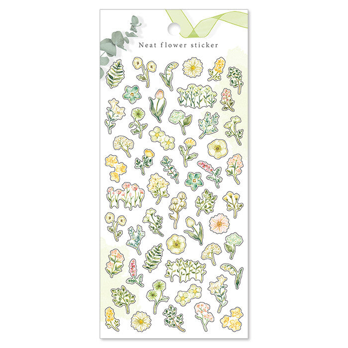 Stickers Neat Flower Green
