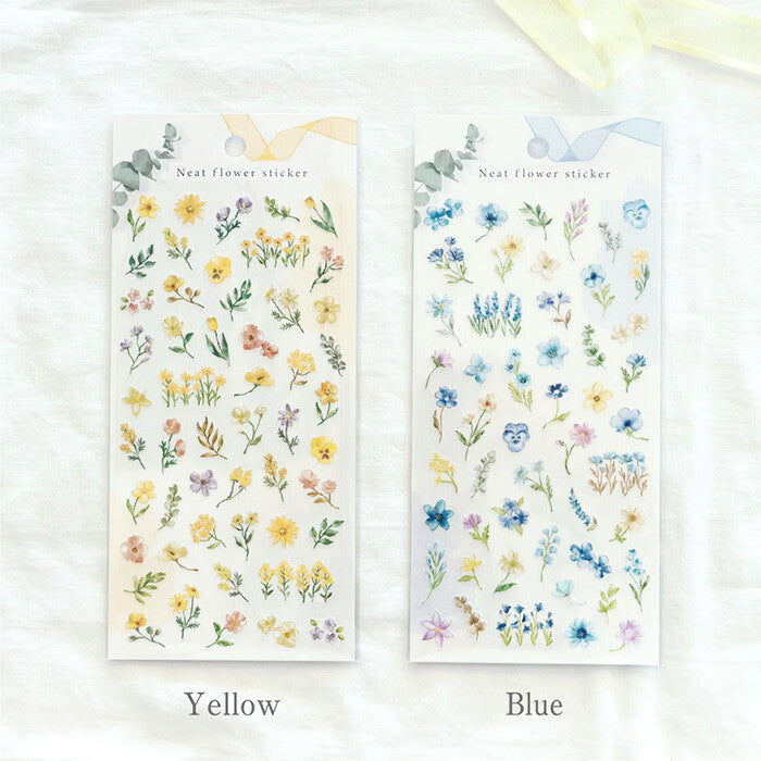 Stickers Neat Flower Yellow