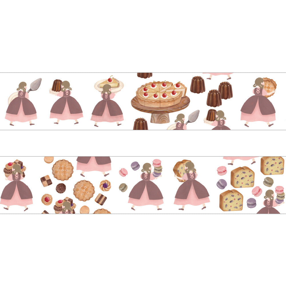 Washi Tape Necktie Sweets Are Baked
