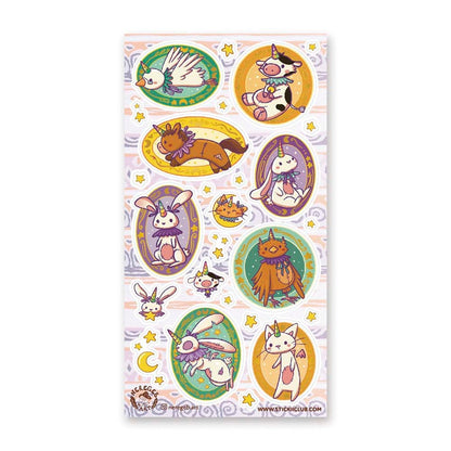 Stickers Unicorn Land Critters