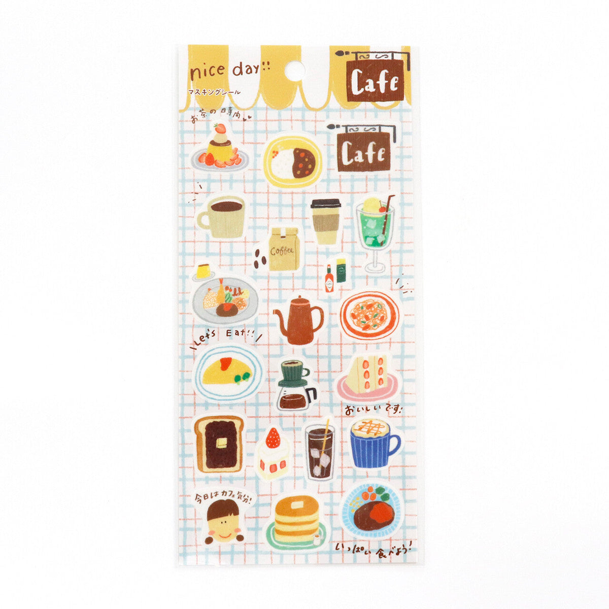 Stickers Nice Day Cafe